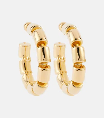 Alaïa Stacking Hoop Earrings In Gold