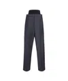 Shop Alaïa High-waisted Tailored Trousers In Black
