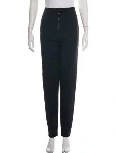 Pre-owned Alaïa Straight Leg Pants W/ Tags In Green