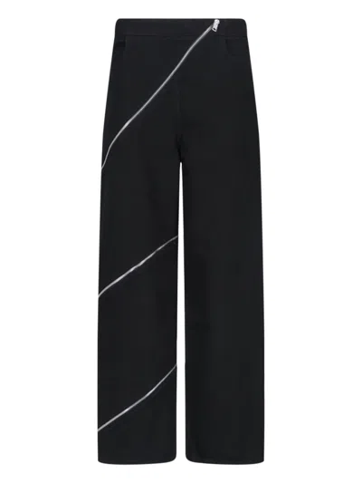ALAÏA STRAIGHT SPIRAL JEANS