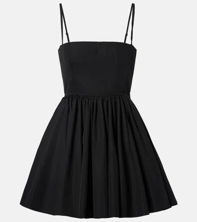 Alaïa Strapless Corset Dress In Black