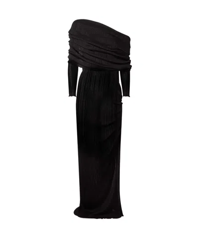 Alaïa Strapless Dress In Black