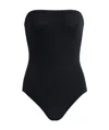 Alaïa Strapless Knitted Tights In Black