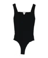 Alaïa Strappy Bodysuit In Black