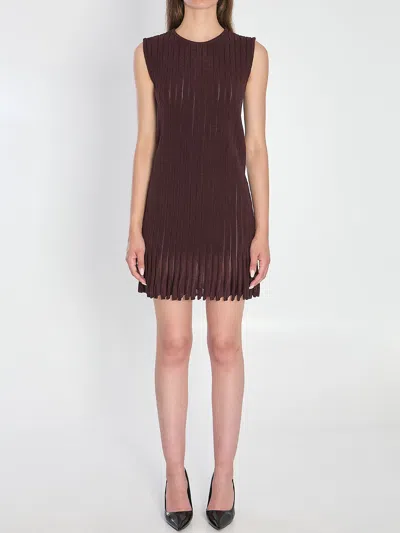 Alaïa Alaia Striped Knit Dress