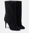 Alaïa Leather Bow Over-the-knee Boots 90 In Black