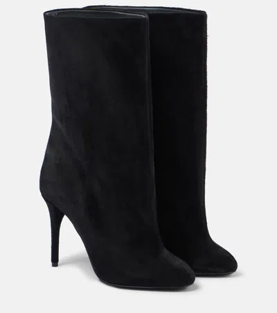 ALAÏA ALAÏA SUEDE ANKLE BOOTS