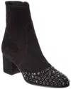 Alaïa Suede Boot In Black