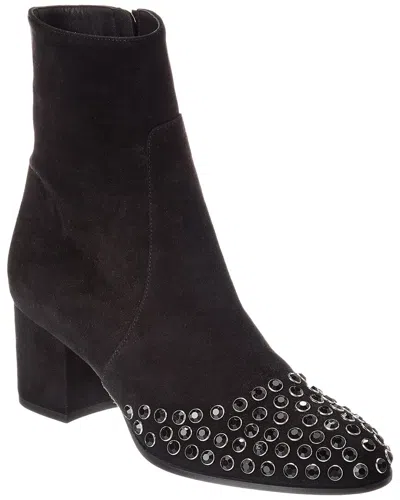 Alaïa Suede Boot In Black
