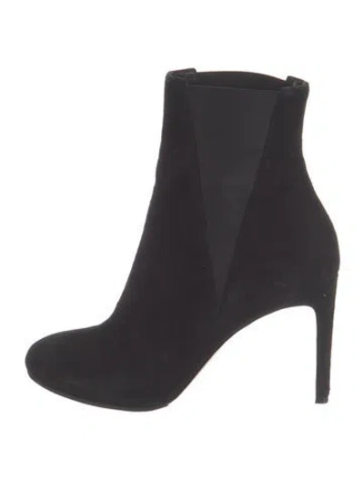 Pre-owned Alaïa Suede Boots In Black