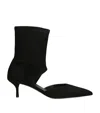 Alaïa Suede Cut-out Ankle Boots 55