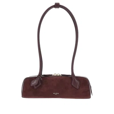 Alaïa Suede Leather Small 'le Teckel' Bag