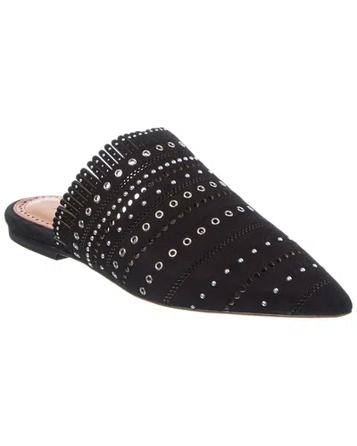 Alaïa Suede Mule In Black