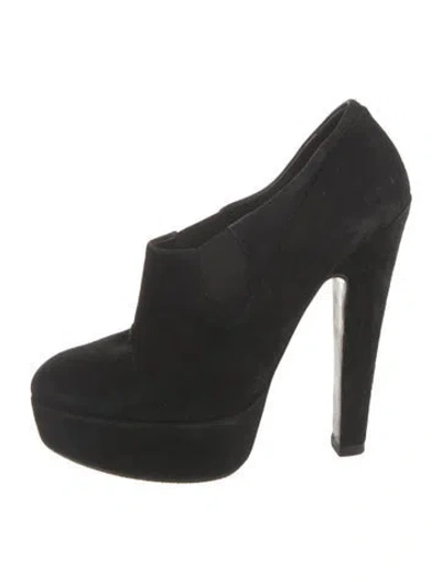 Pre-owned Alaïa Suede Pumps In Black