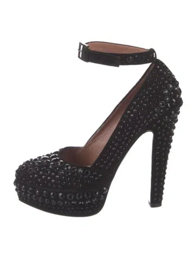 Pre-owned Alaïa Suede Pumps In Black