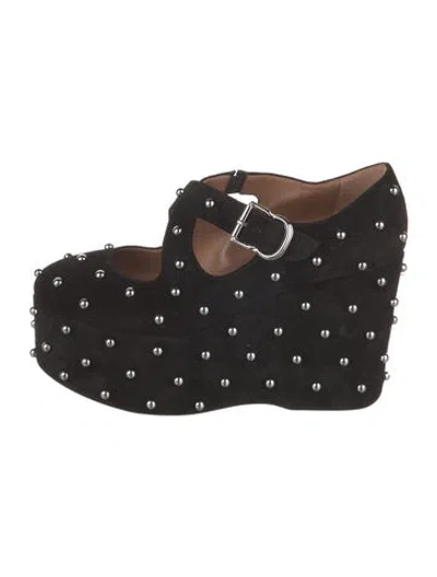 Pre-owned Alaïa Suede Pumps In Black