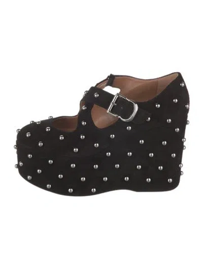 Pre-owned Alaïa Suede Pumps In Black