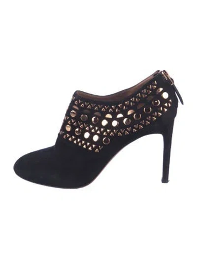 Pre-owned Alaïa Suede Pumps In Blue