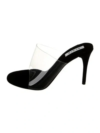 Pre-owned Alaïa Suede Sandals In Black