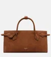 Alaïa Le Teckel Tote Bag In Suede And Leather