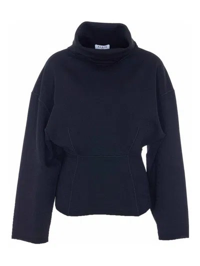 Alaïa Suéter Cuello Redondo - Rojo
