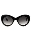 Alaïa Alaia Sunglasses Aa0064 S 2 In 002 Black Black Grey