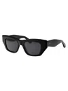 Alaïa Alaia 00 Black Black Grey Acetate Sunglasses