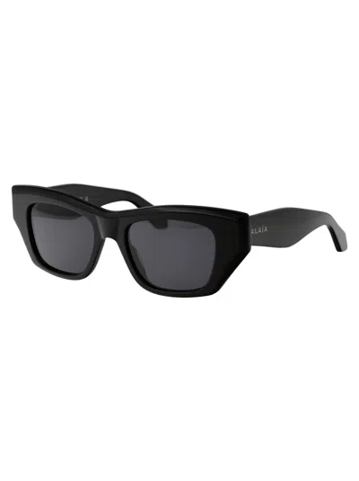 Alaïa Alaia 00 Black Black Grey Acetate Sunglasses