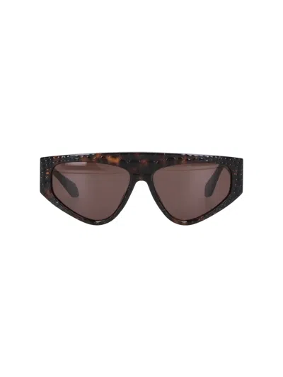 Alaïa Sonnenbrille “aviator” In Braun