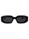 Alaïa Aa0094s Sunglasses In Black-black-grey