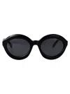Alaïa Aa0094s Sunglasses In Black-black-grey