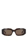 Alaïa Rectangular Sunglasses In Brown