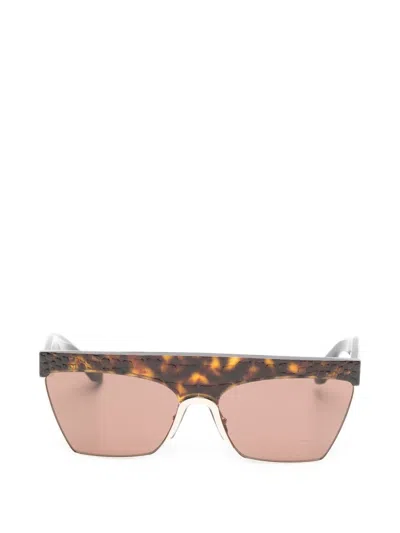 Alaïa Sunglasses In Brown
