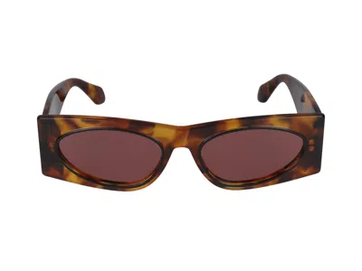 Alaïa Sunglasses In Havana Havana Red