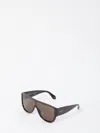 Alaïa Havana Style Square Sunglasses In Brown