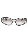 Alaïa Full Frame Sunglasses In Multi