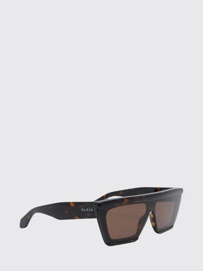 Alaïa Sunglasses Woman In Brown