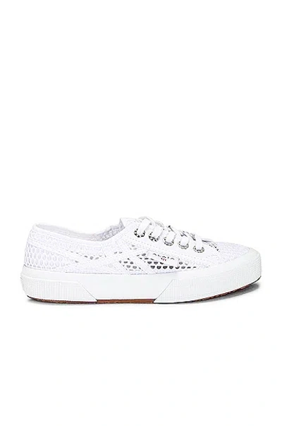 Alaïa Superga Sneaker In Blanc Casse