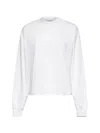 Alaïa Long-sleeved T-shirt In White