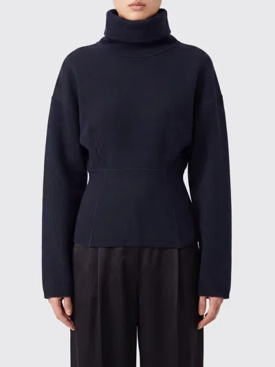 Alaïa Sweater Woman In Blue