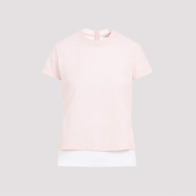 Alaïa Alaia T-shirt 36 In Pink & Purple