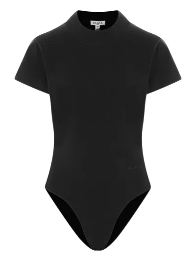 Alaïa T-shirt Body In Black