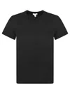 Alaïa Alaia Womens Blanc Noir Round-neck Cotton-jersey T-shirt In Black