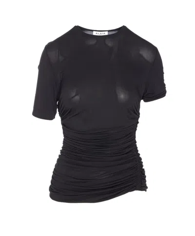 ALAÏA ALAÏA T-SHIRTS AND POLOS