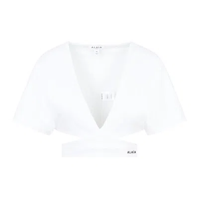 Alaïa T-shirts & Tops In White