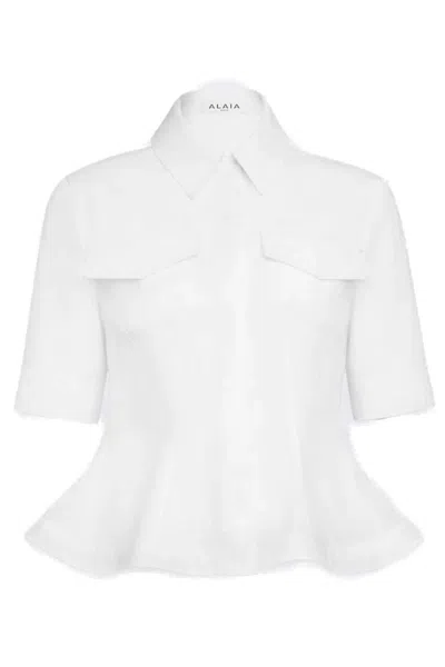 Alaïa Alaia Tailored Top In White