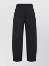 Alaïa Tailored Trousers With Pleated Design And Pockets In Black