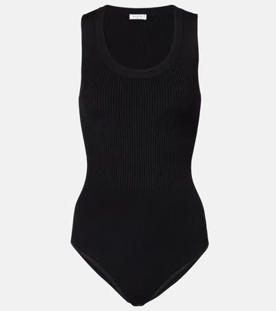 Alaïa Tank Bodysuit In Black