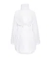 Alaïa Technical Nylon Bubble Parka In White