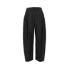 Alaïa Technical Taffetà Tapered Pants In Black